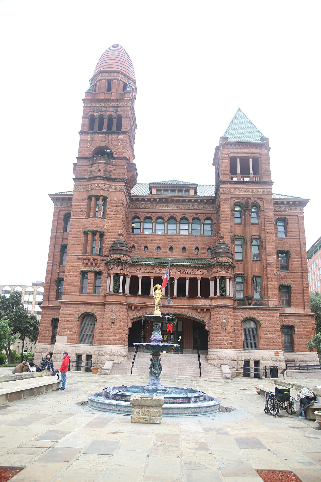 Bexar County Courthouse in downtown San Antonio, Texas