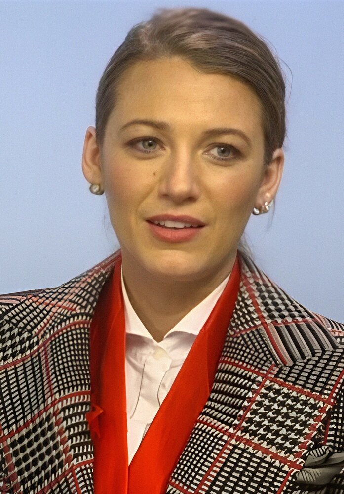 Blake Lively photographed at a public event in 2018