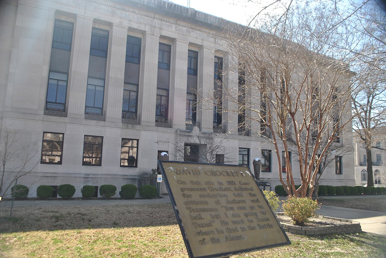 Old Madison County Courthouse in Jackson, Tennessee