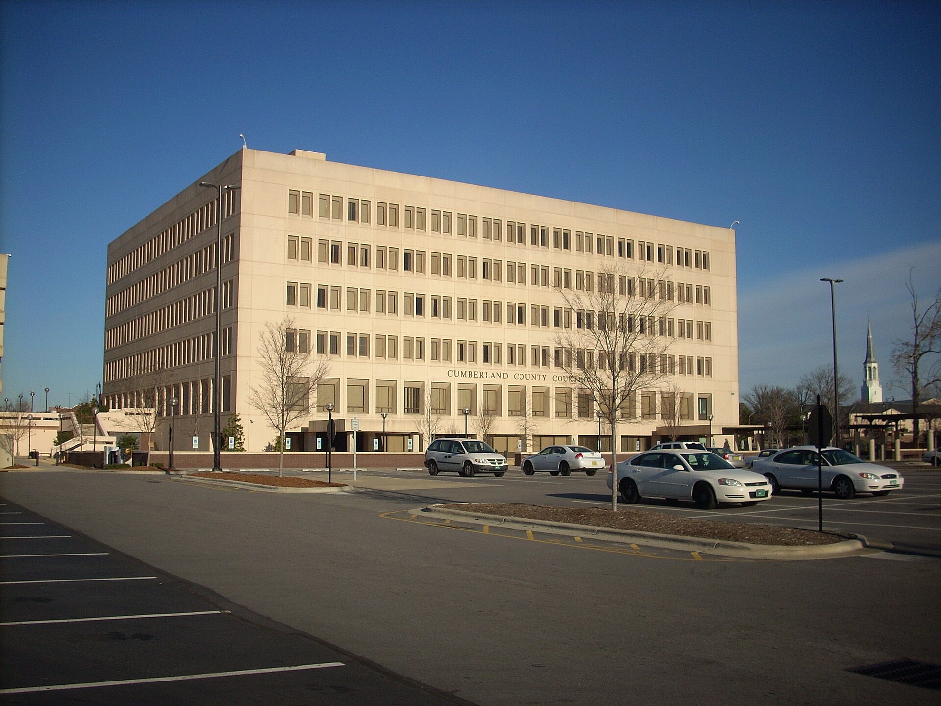 Cumberland County Courthouse in Fayetteville, North Carolina