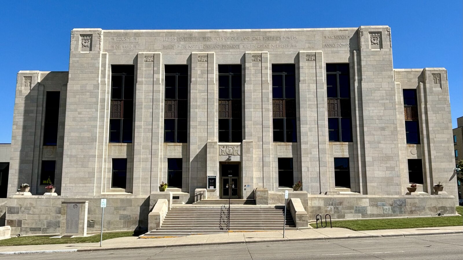 Ward County Courthouse in Minot, North Dakota