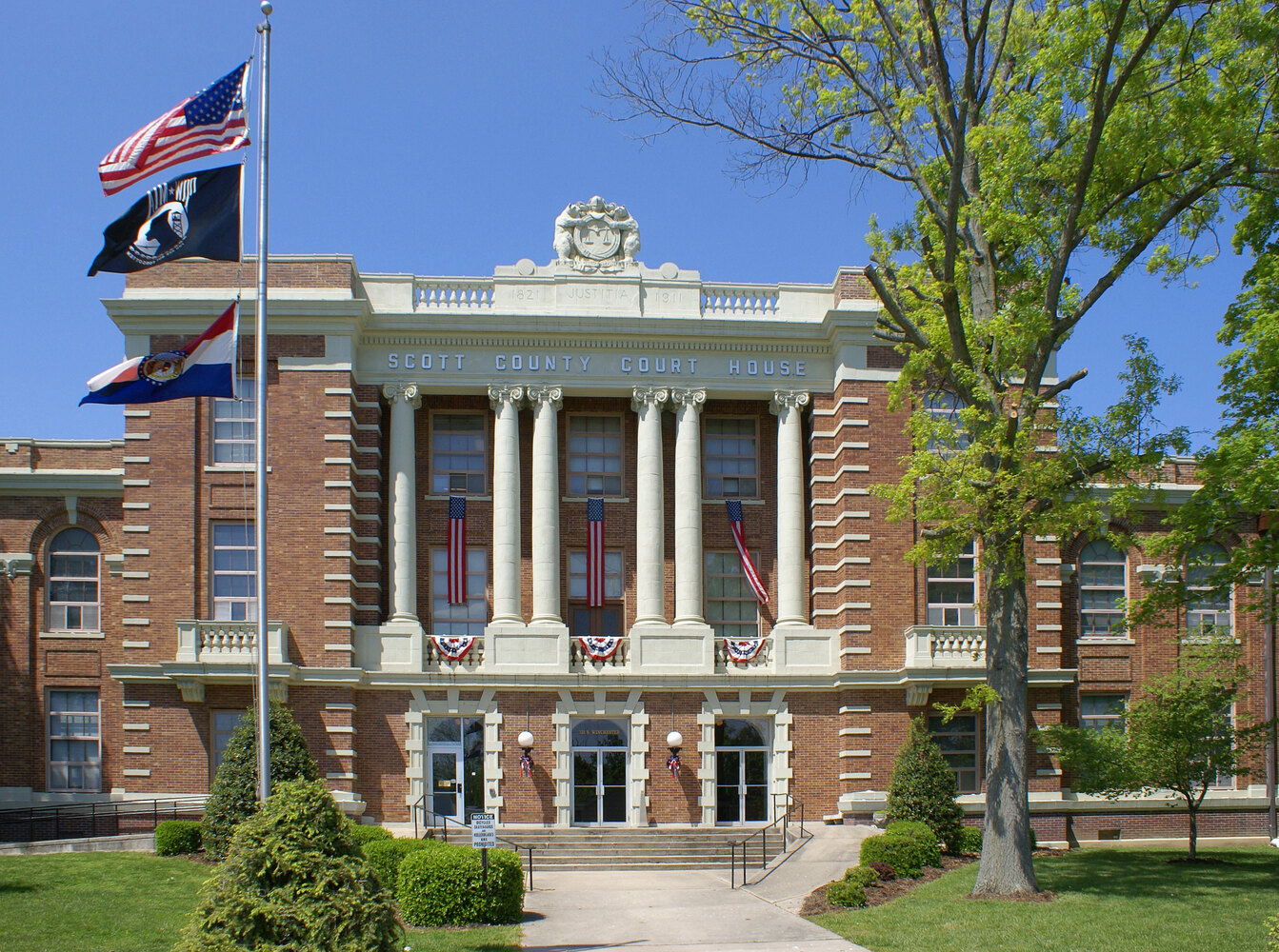 Scott County Courthouse in Benton, Missouri