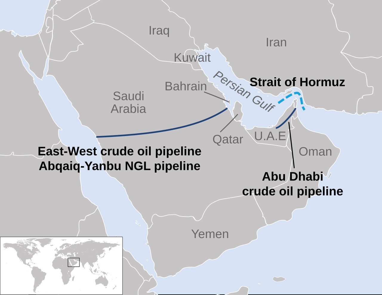 Saudi East-West oil pipeline restart
