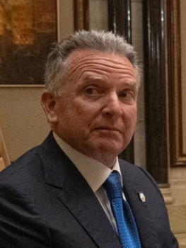 Trump envoy Steve Witkoff speaking at the U.S. State Department in 2025