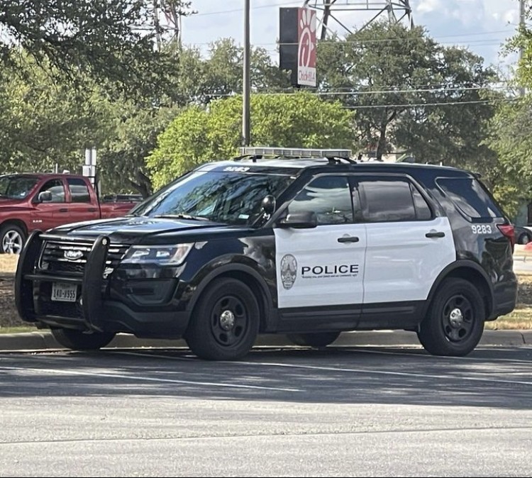 An Austin Police Department patrol car