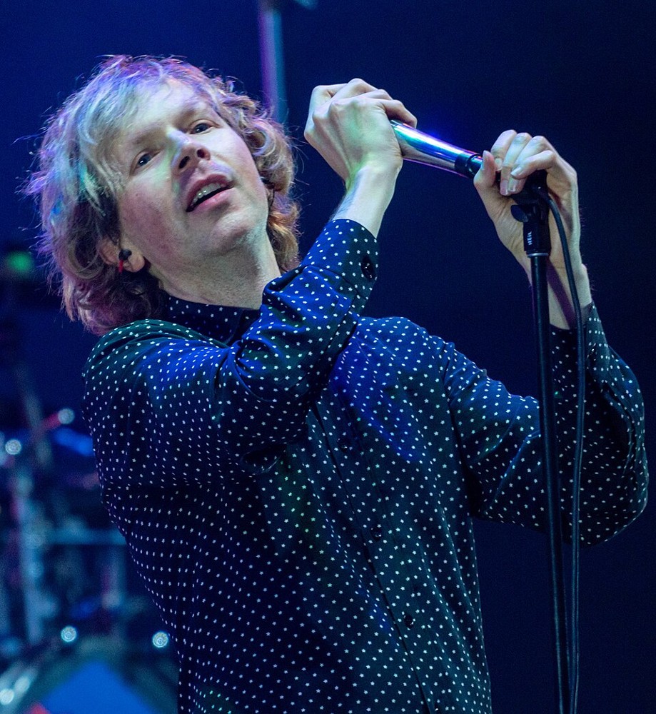 Beck performing at All Points East in London in May 2018