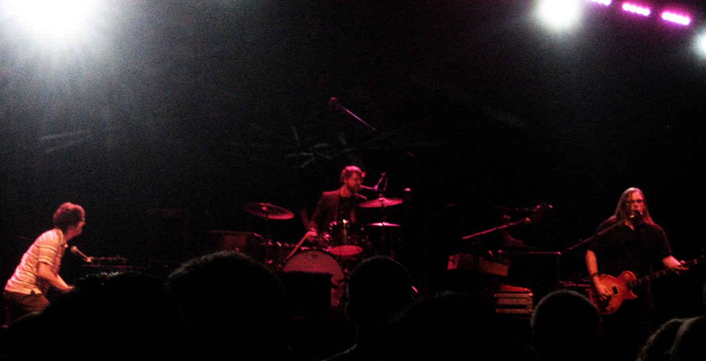 Ben Folds Five performing at their September 2008 reunion in Chapel Hill