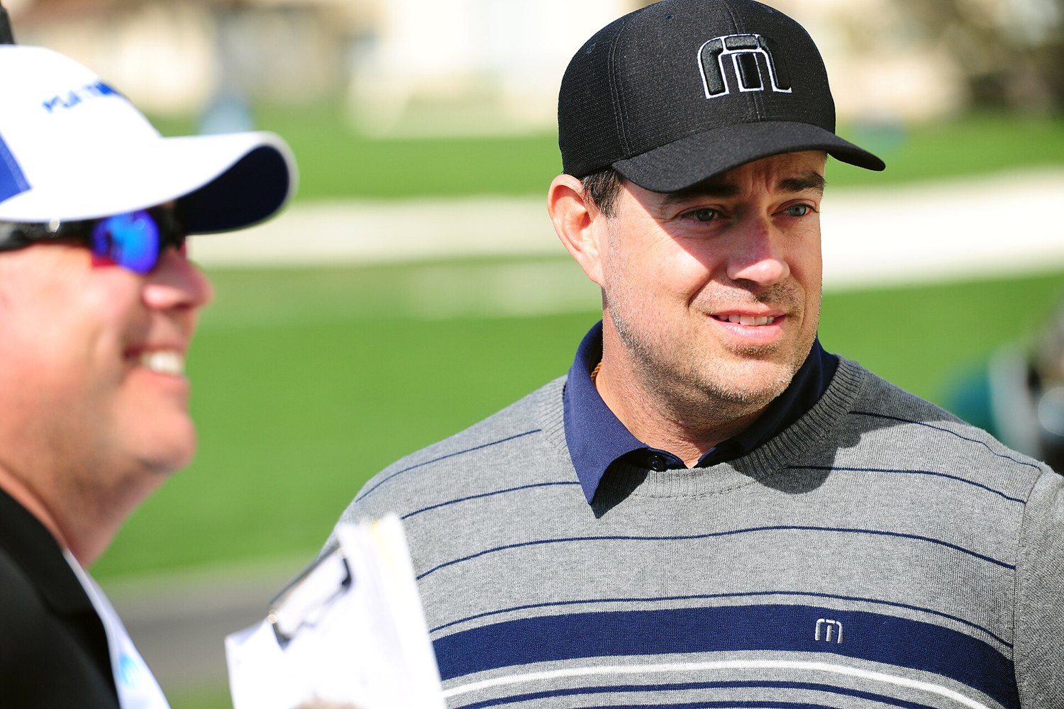 Television host Carson Daly at a public event