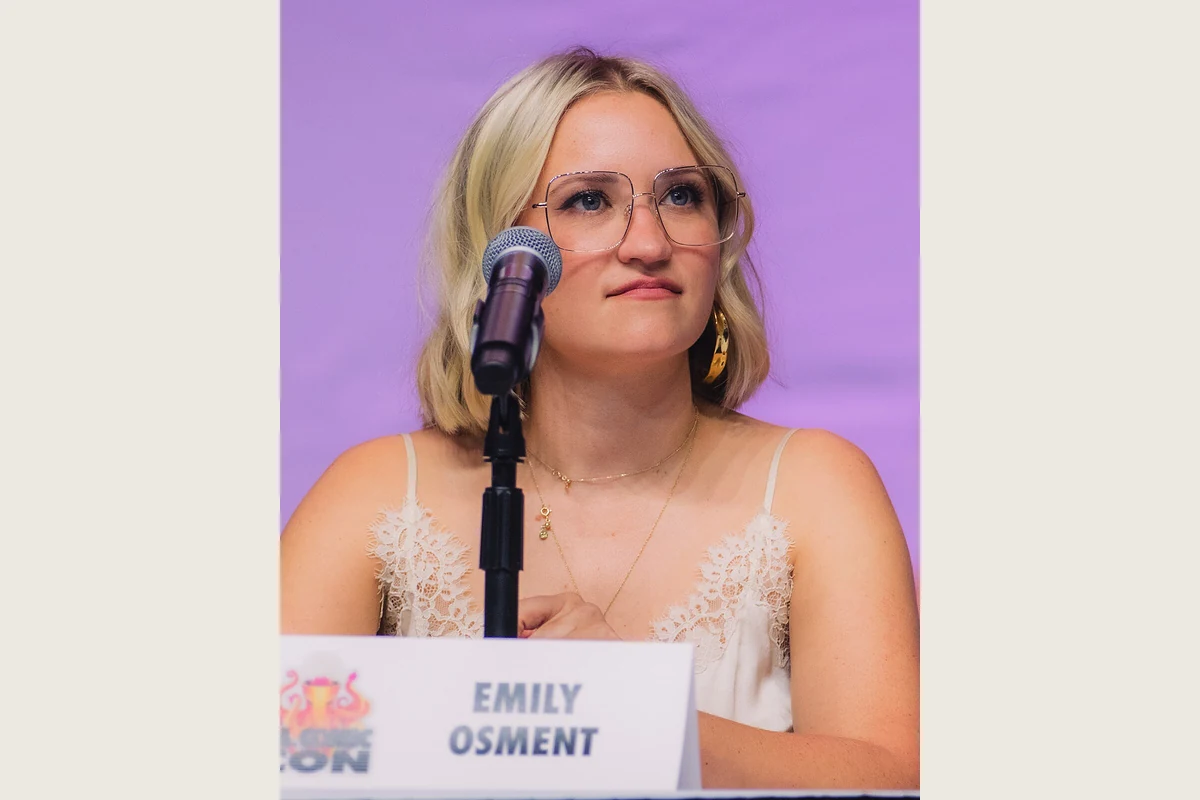 Emily Osment at Los Angeles Comic Con in 2025