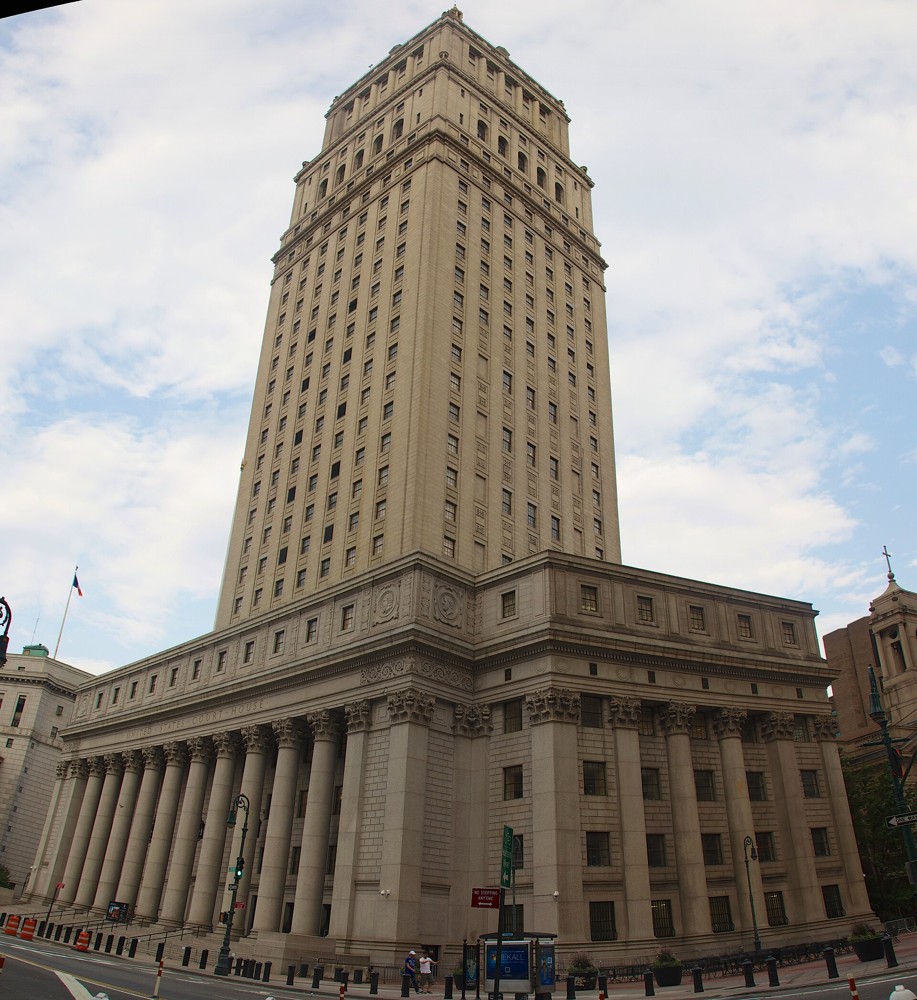 The Thurgood Marshall United States Courthouse in Manhattan