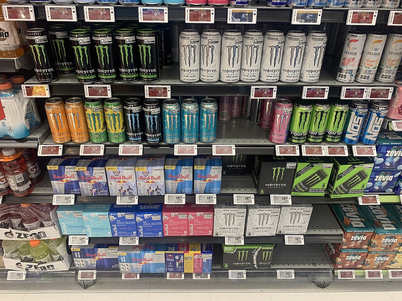 largest energy drink can collection Hungary
