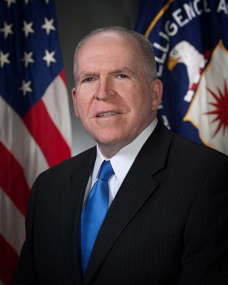 John Brennan in his official CIA portrait