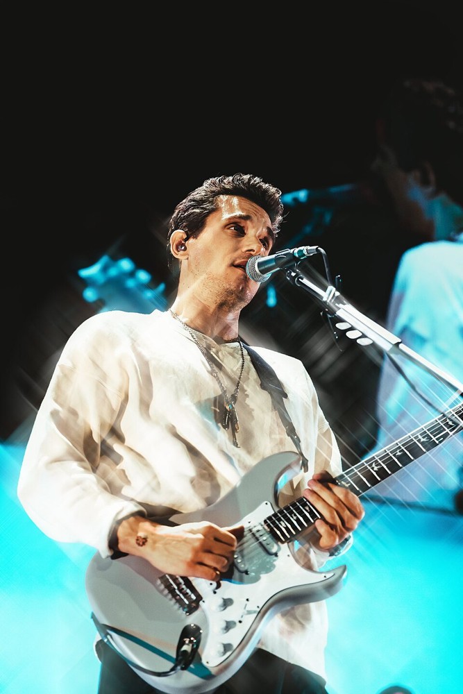 John Mayer performing live in August 2019