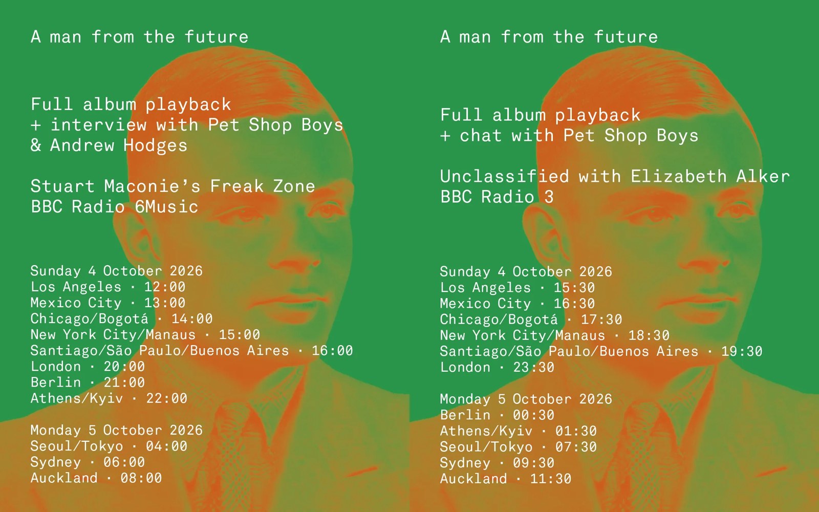 Pet Shop Boys Gives Alan Turing a BBC World Premiere, Because Synth-Pop Finally Finished the Homework