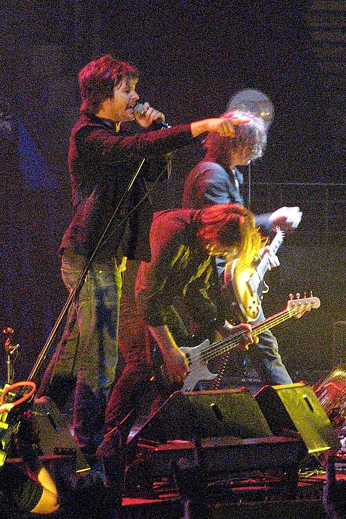 Australian rock band Powderfinger performing live in 2007