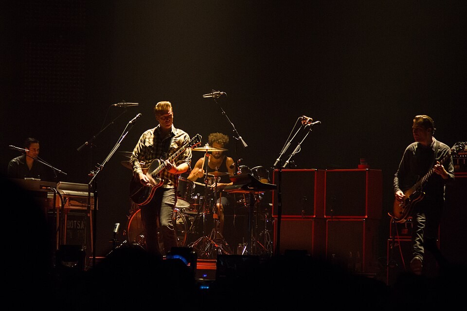 Queens of the Stone Age performing in Copenhagen in November 2013