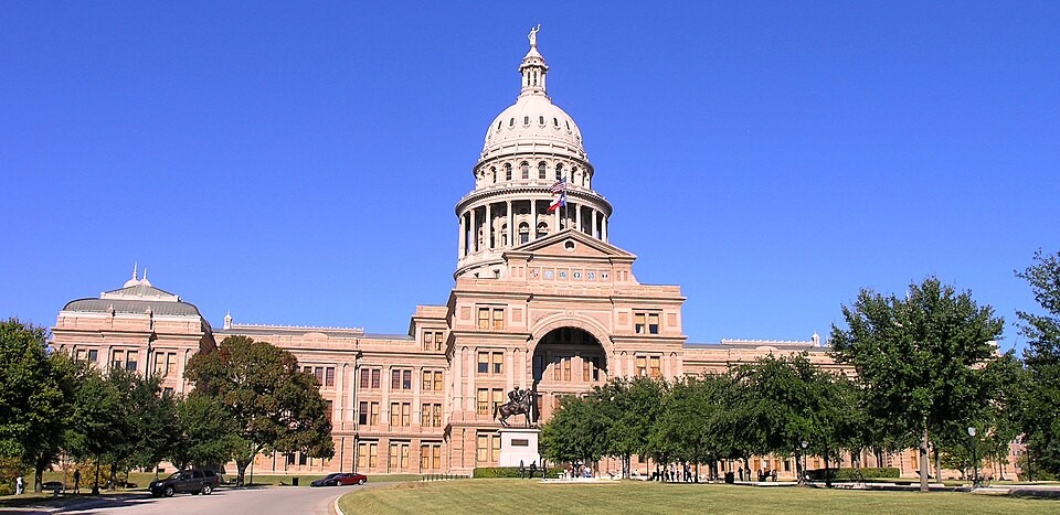 The Texas State Capitol in a November 2006 photograph