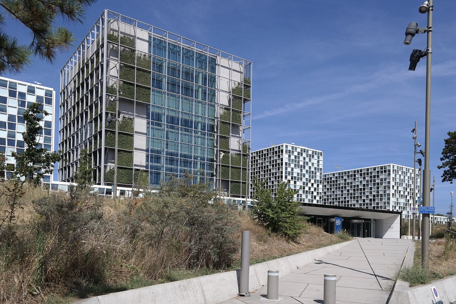 International Criminal Court building in The Hague