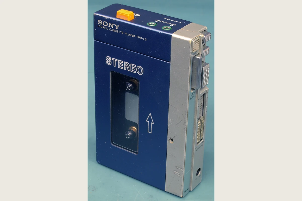 An original Sony Walkman TPS-L2 cassette player